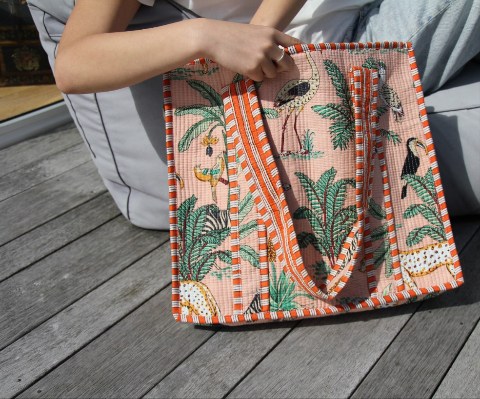 Sunset Hour - Zipped Tote Bag