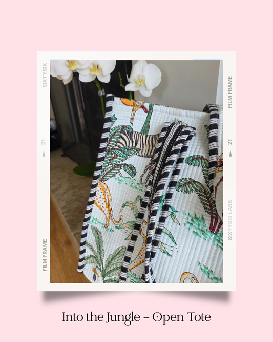 Into the Jungle - Open Tote Bag - NEW SEASON