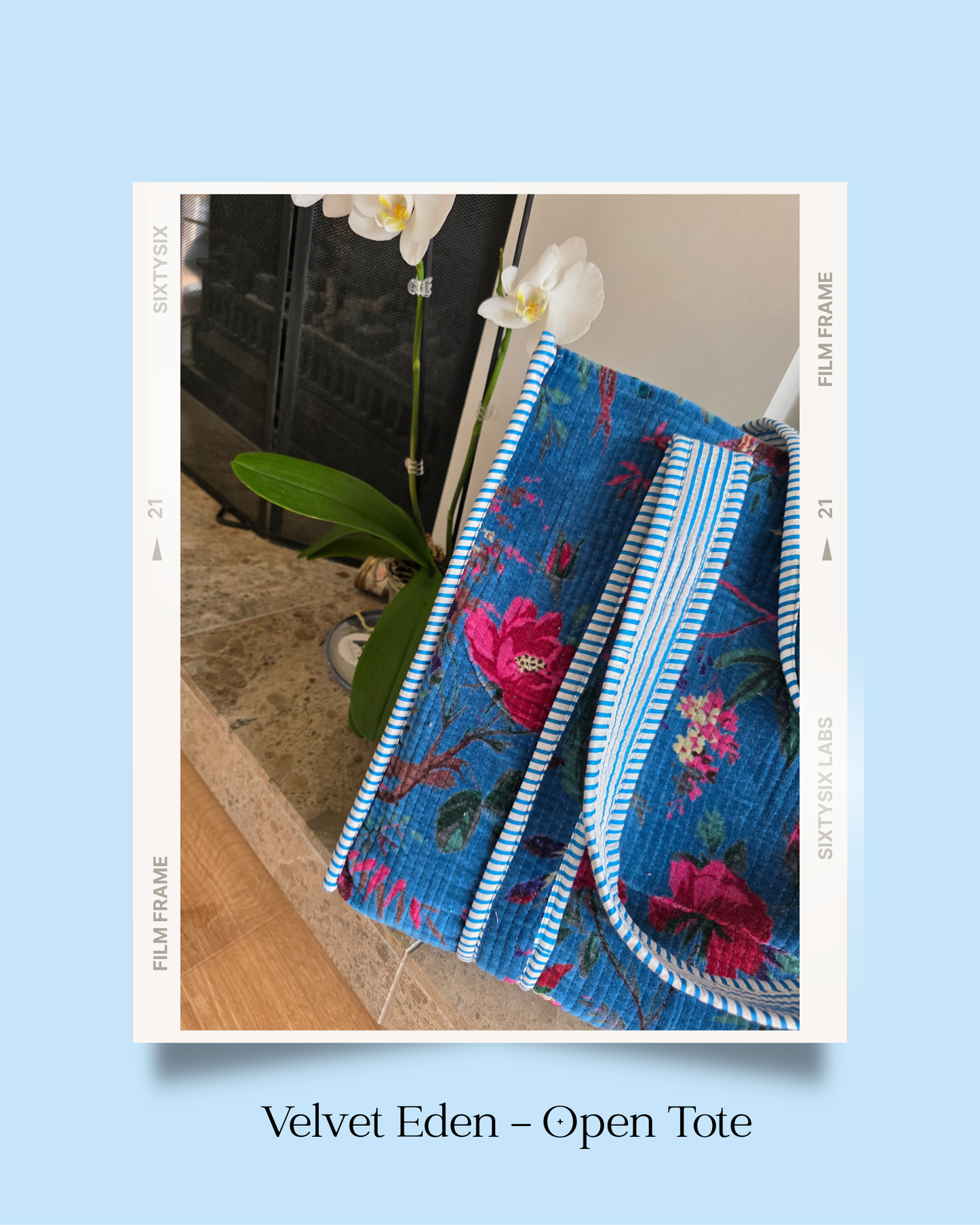 Velvet Eden - Open Tote Bag - NEW SEASON