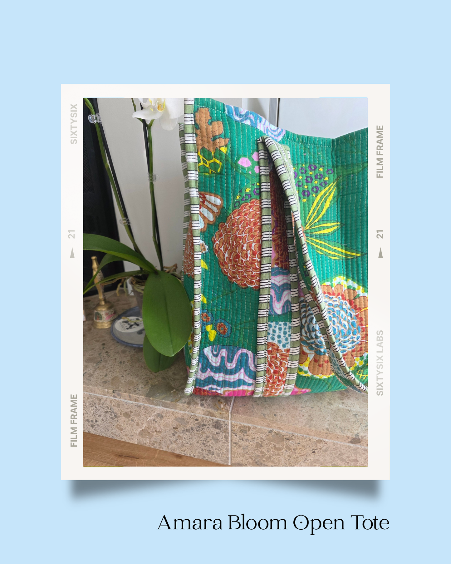 Amara Bloom Open Tote - NEW SEASON