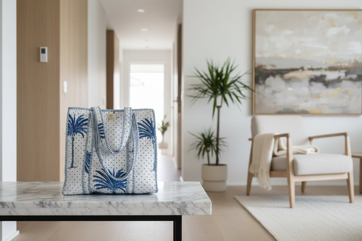 Island Time Midi Zipped Tote - NEW SEASON