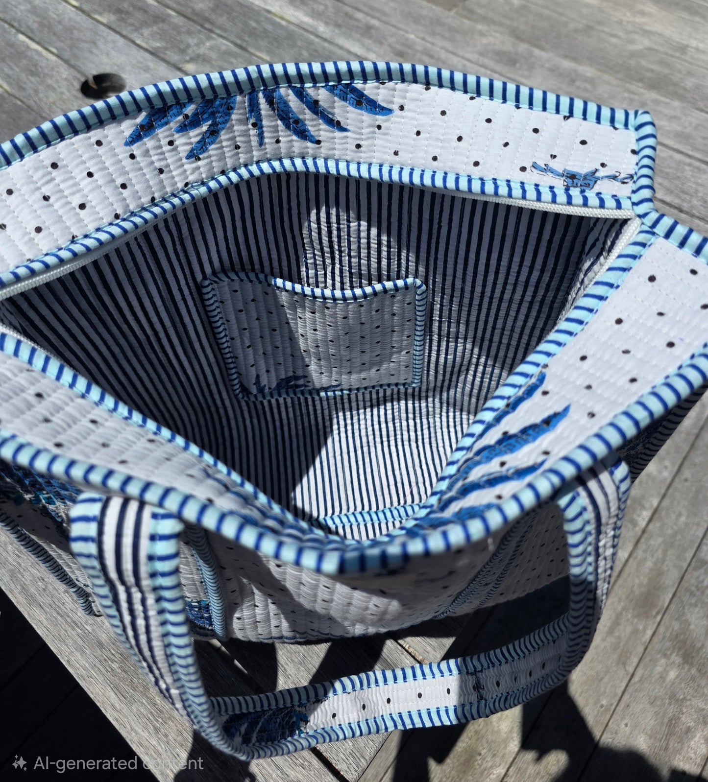 Island Time Midi Zipped Tote - NEW SEASON