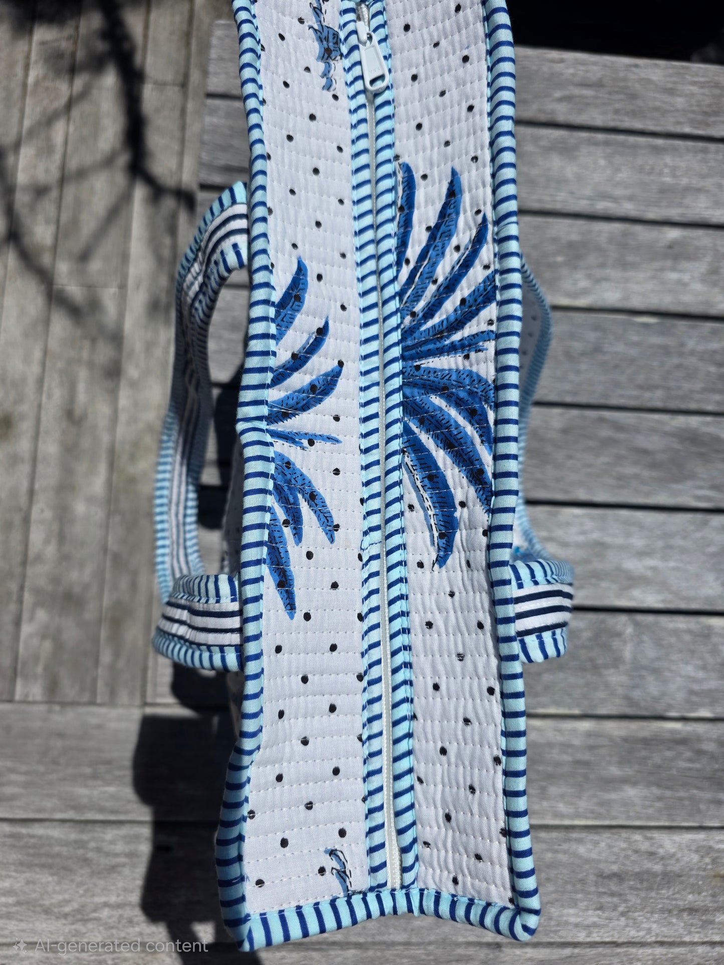 Island Time Midi Zipped Tote - NEW SEASON