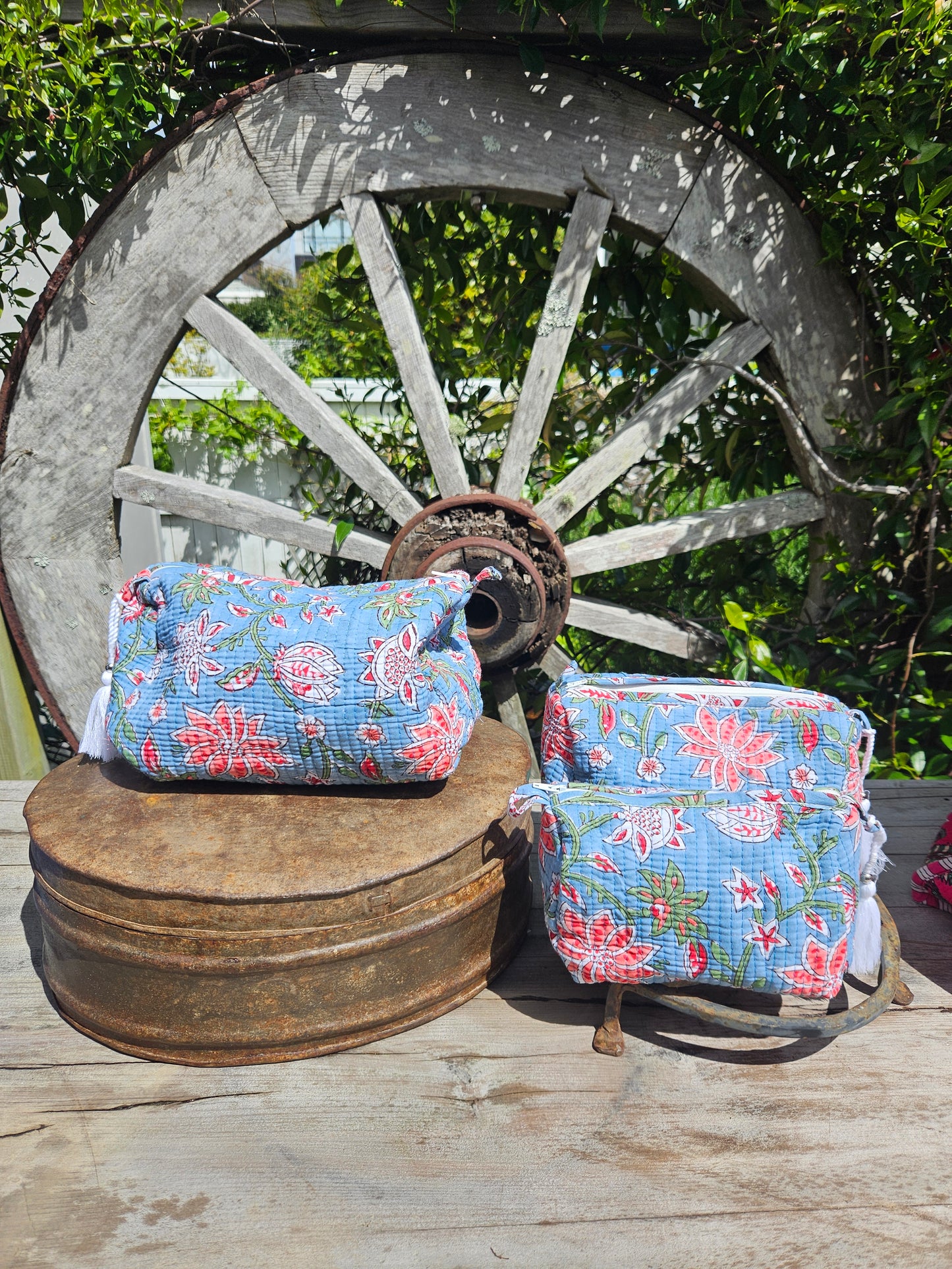 Floral Bloom - Vanity Bag Set