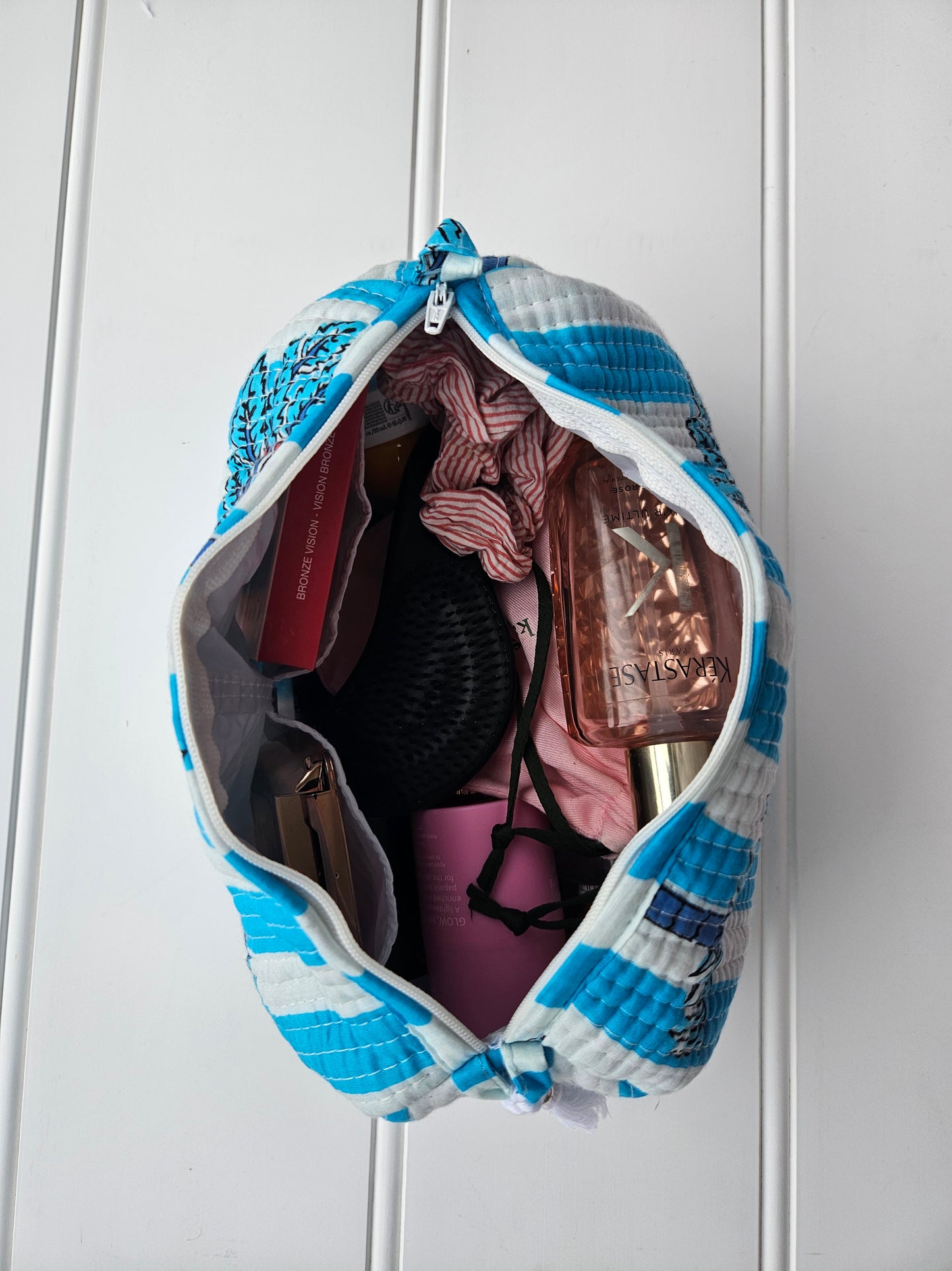 Blue Palm Days - Vanity Bag Set