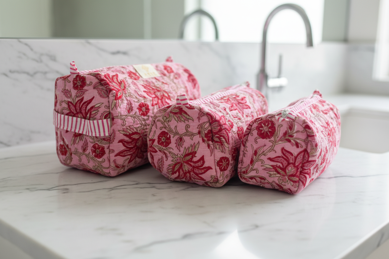 Fleur Luxe - Vanity Bag Set