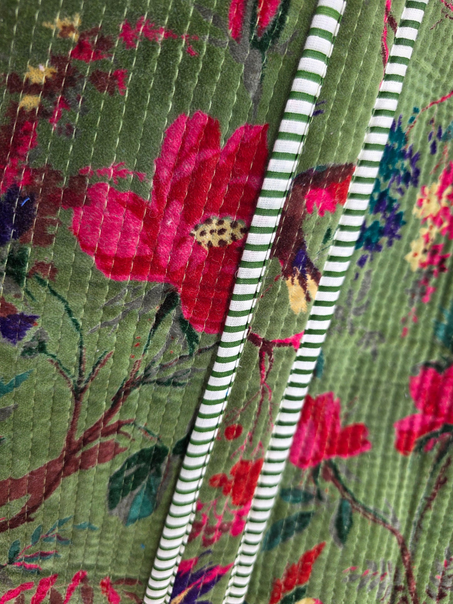 Deep Forest - Velvet Open Tote Bag - NEW SEASON